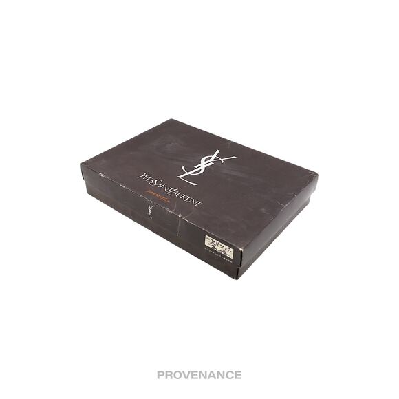 🔴 Yves Saint Laurent YSL Logo 2 Slipper Box Set - Black Red - Picture 6 of 6